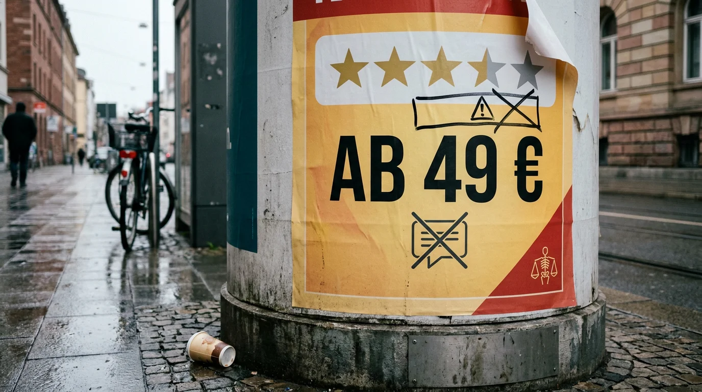 Bewertung löschen lassen für 49 Euro: Warum die Pauschale jetzt zum Risiko wird