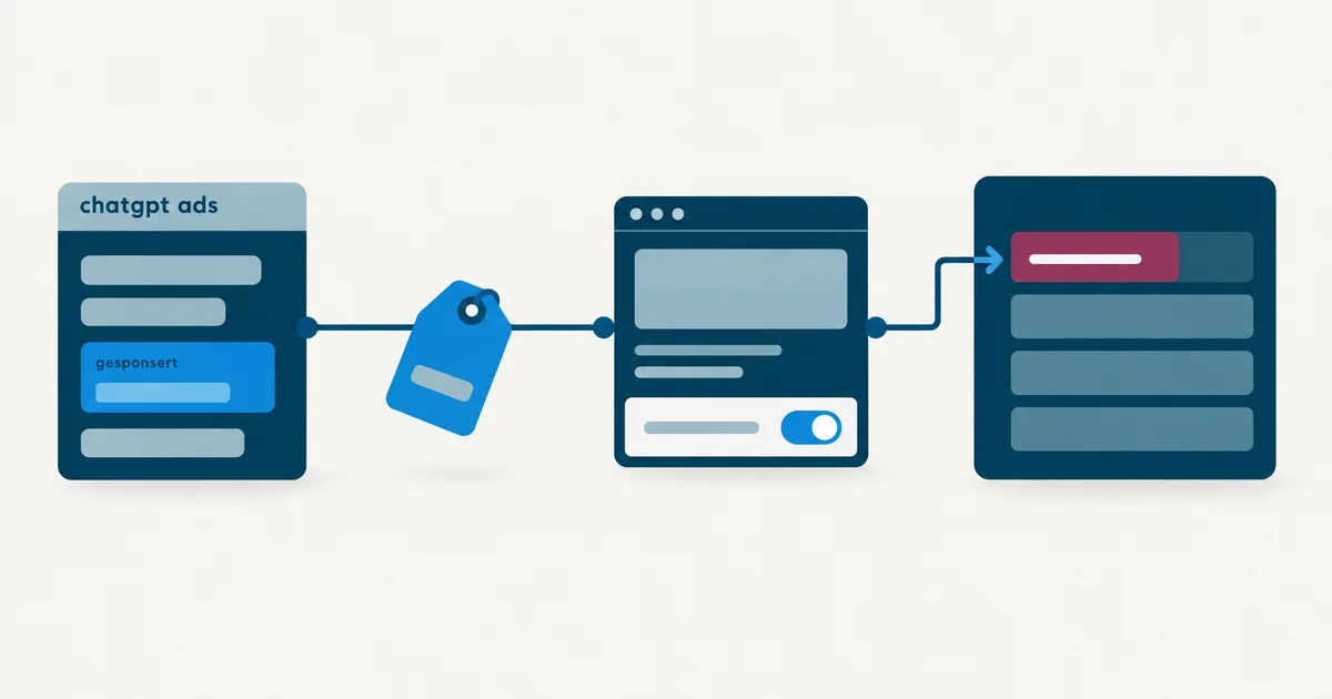 ChatGPT Ads Tracking einrichten: Pixel, Conversions API und UTM