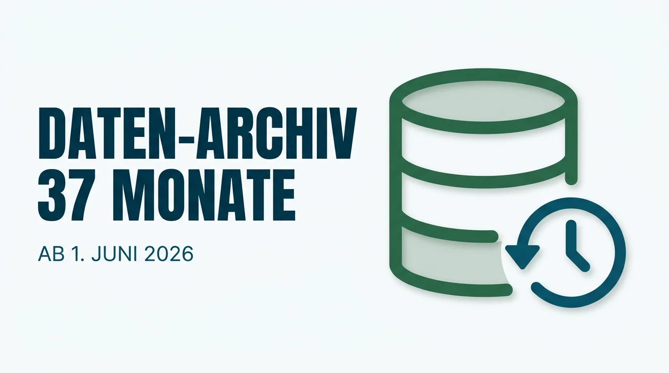 Google Ads kürzt Datenarchiv: 37 Monate statt 11 Jahre ab 1. Juni 2026