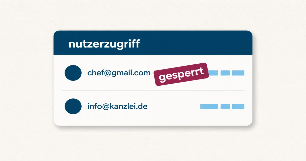 Google Ads mit Gmail-Adresse: bald keine Änderungen mehr
