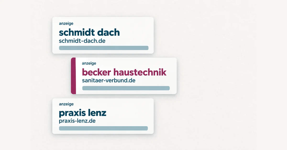 Google Ads Unternehmensname: Lockerung betrifft nur wenige