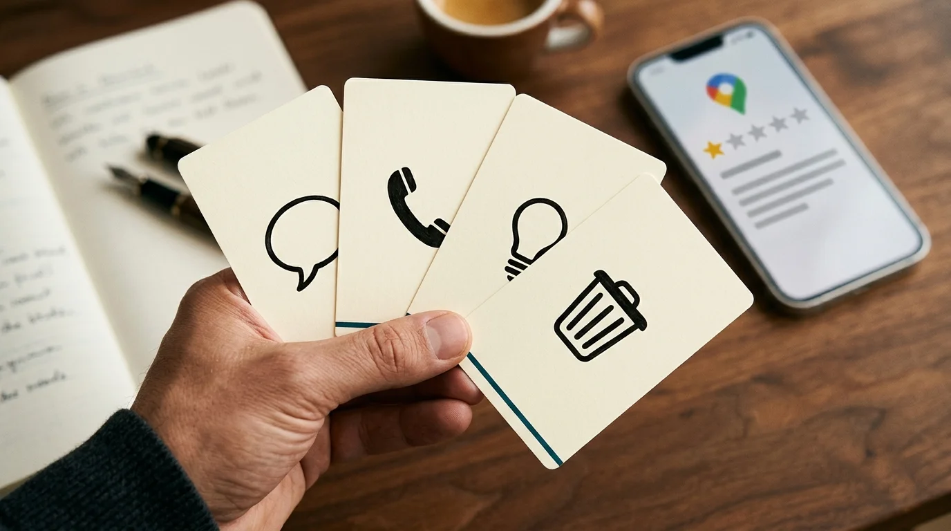 Negative Google-Bewertung bekommen? 4 Optionen, die meistens besser sind als löschen lassen