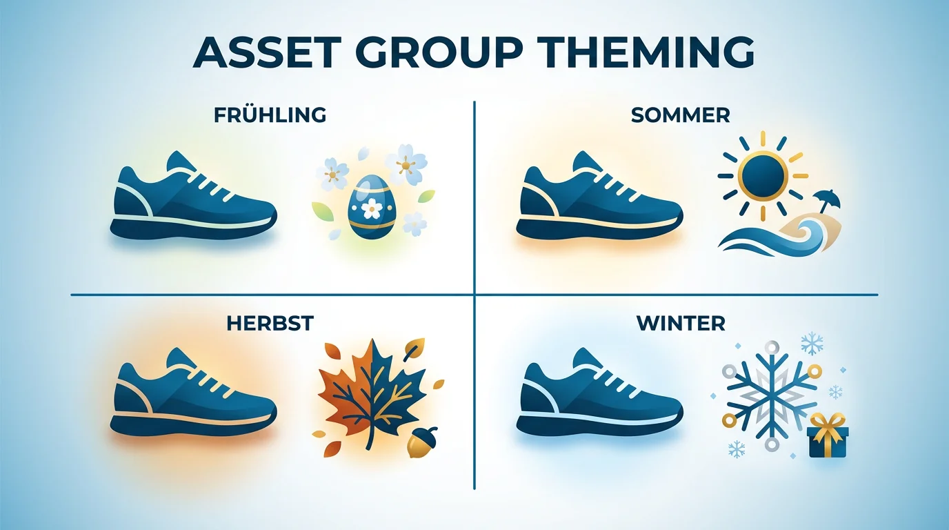 Asset Group Theming: Saisonale PMax-Kampagnen mit einem Klick