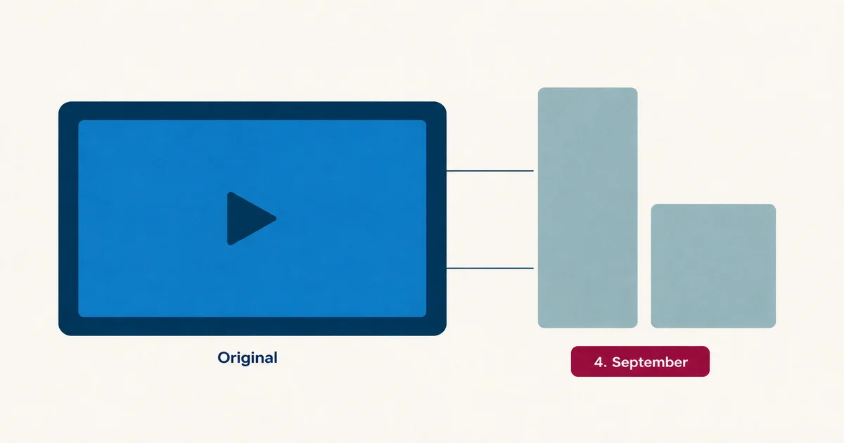 Performance Max: KI-Videoformate, Opt-out bis 4. September