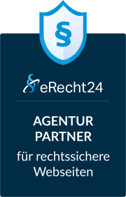 eRecht24 Agentur-Partner für rechtssichere Webseiten